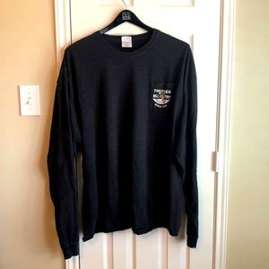 Harley Davidson longsleeve black tee “Thunder in the Hill Country” 4XL